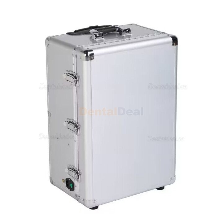 BD406 Portable Dental Unit with 3-Way Syringe+Suction+LED Curing Light
